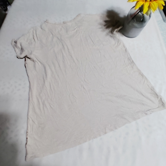 Natural Reflections T-Shirt Top  American Flag Women's - Picture 4 of 7